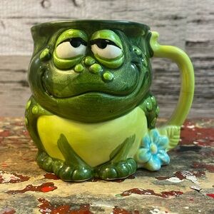 Vintage Holt-Howard 1973 Frog Cup Mug